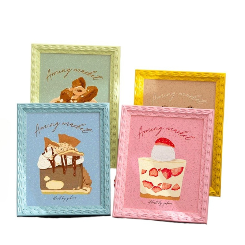 Resin Art Photo Frame - 5Inch-A4 Photo Frame Kids Bedroom DIY