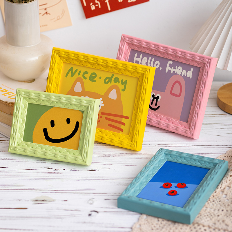 5Inch-A4 Photo Frame Kids Bedr - Resin Art Photo Frame ulasan dan harga