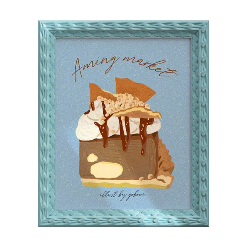 5Inch-A4 Photo Frame Kids Bedr - Resin Art Photo Frame ulasan dan harga