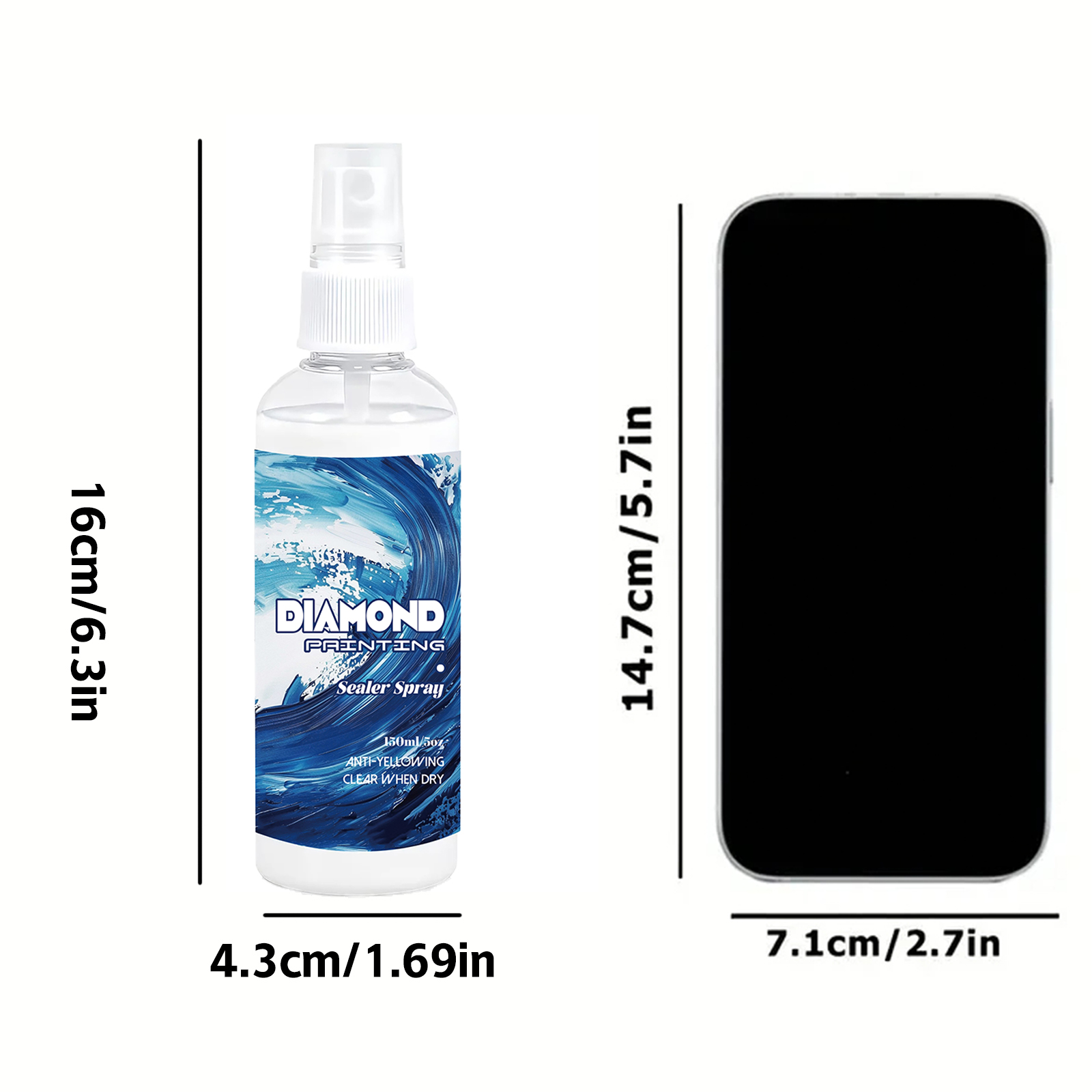 150ml Diamond Painting Sealant - Resin Art Work ulasan dan harga