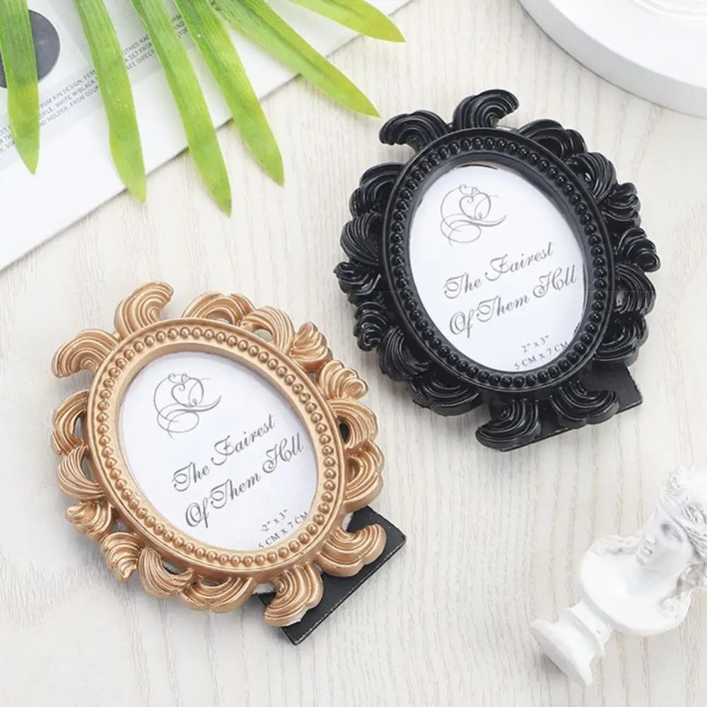 Exquisite Resin Material Oval  - Resin Art Photo Frame ulasan dan harga