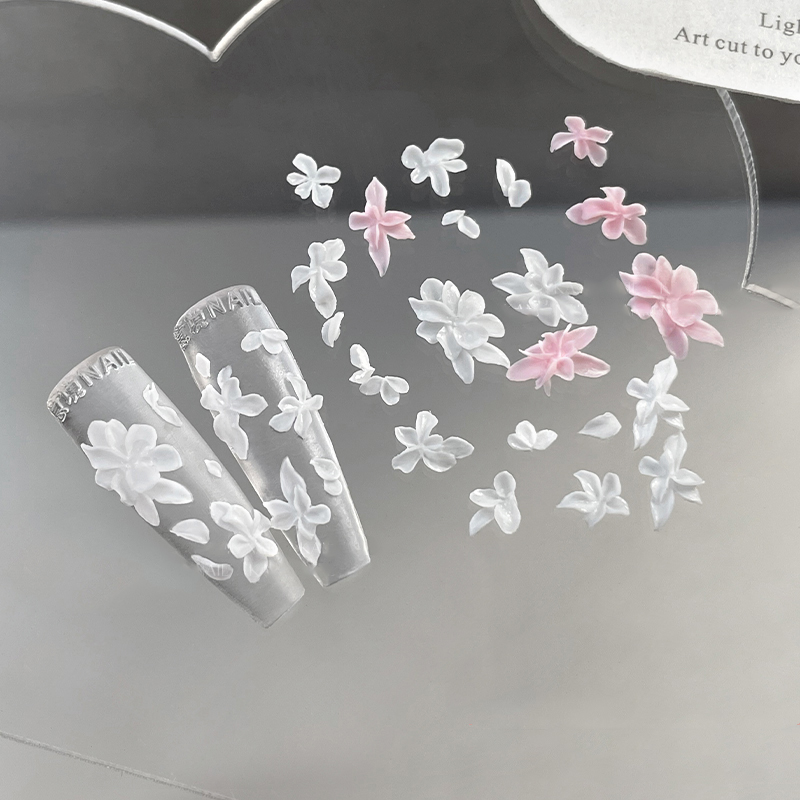 3D Flowers Nail Mold DIY Silic - Resin Art Template ulasan dan harga