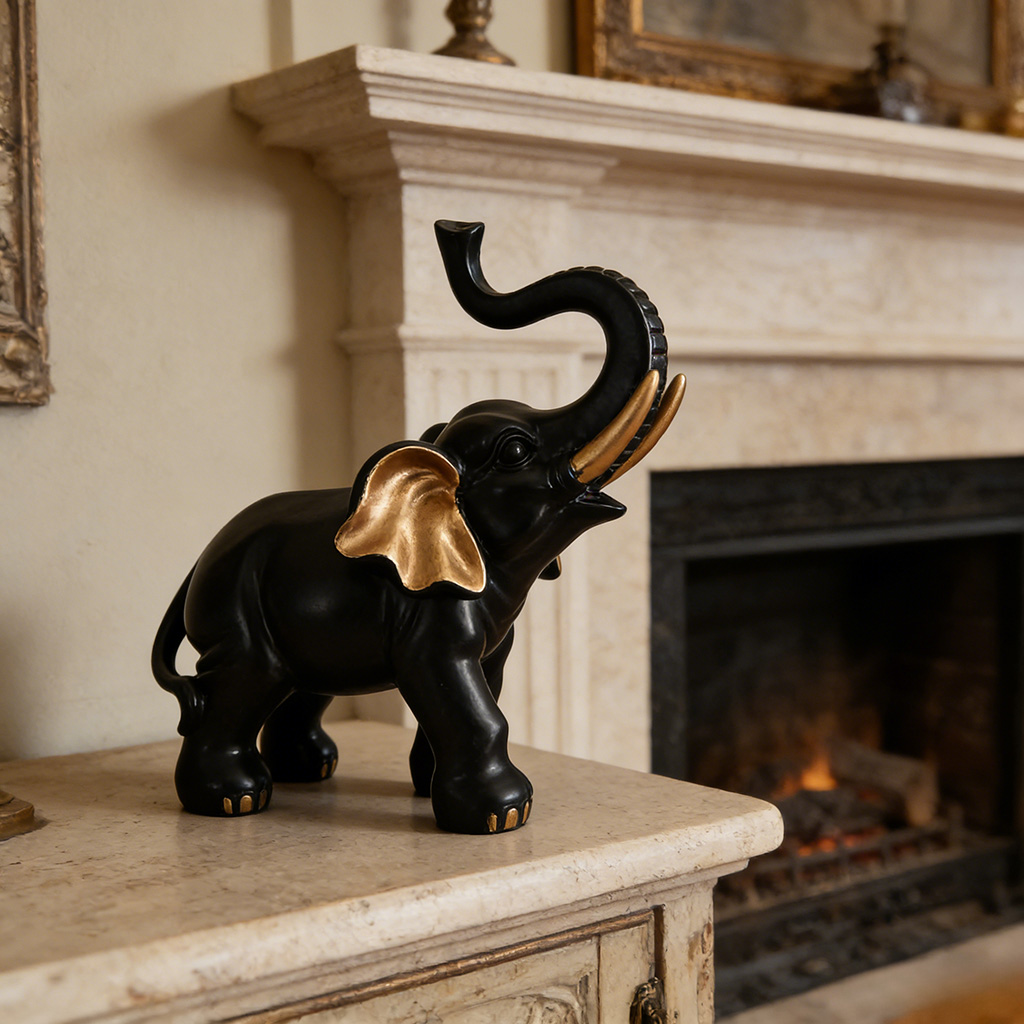 1 piece of black and gold fort - Resin Artist ulasan dan harga