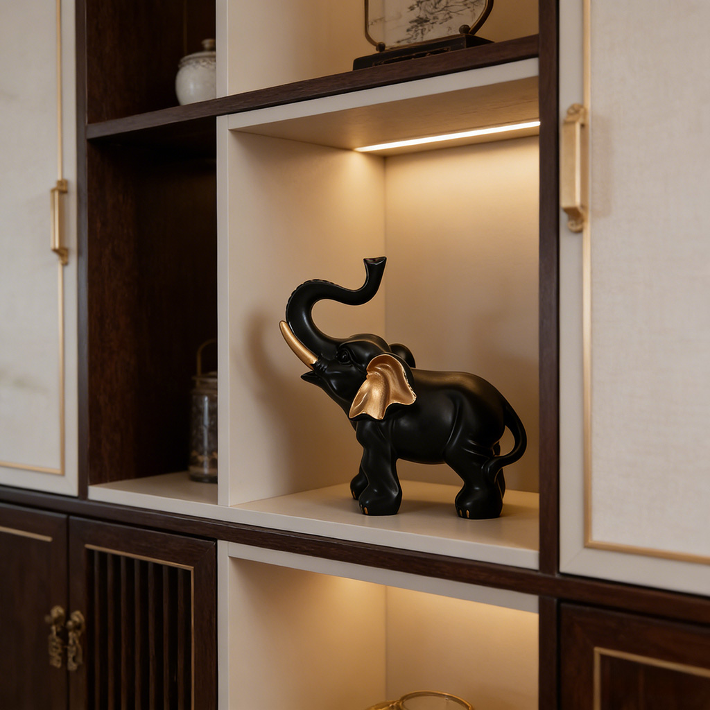 1 piece of black and gold fort - Resin Artist ulasan dan harga