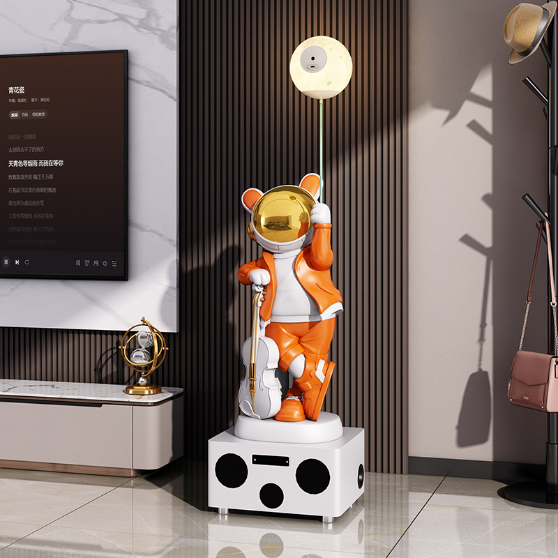 Home Decor 136CM Rabbit Astron - Resin Art In Floor ulasan dan harga