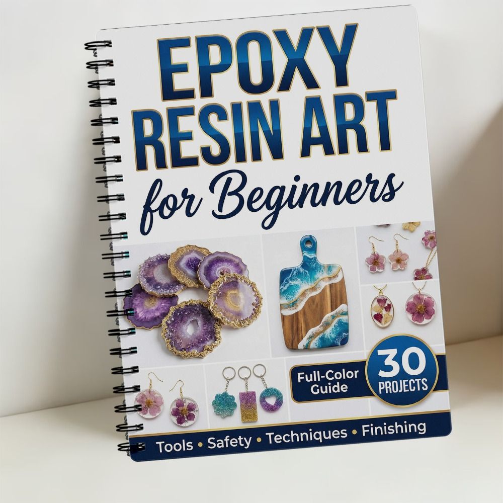 Step-by-Step Epoxy Resin Art H - Resin Art Book ulasan dan harga