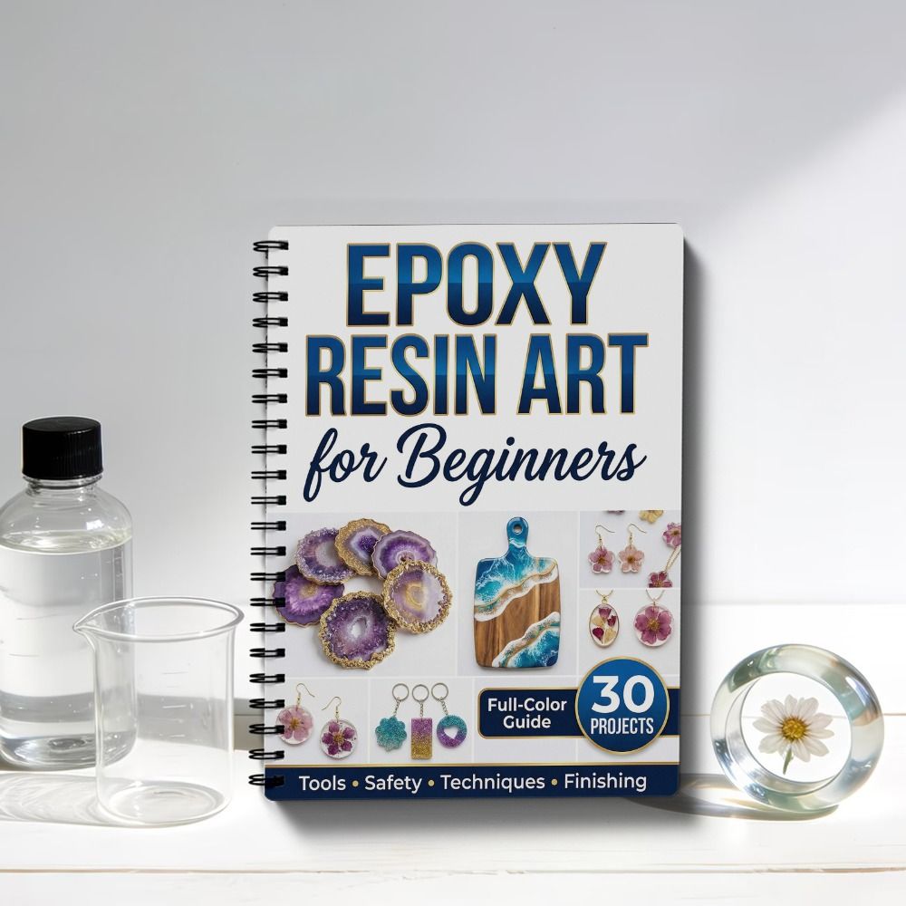 Step-by-Step Epoxy Resin Art H - Resin Art Book ulasan dan harga