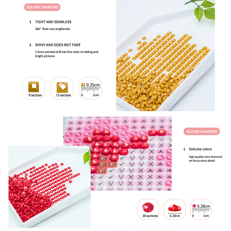 SDOYUNO Diy Diamond Mosaic Boo - Resin Art Book ulasan dan harga