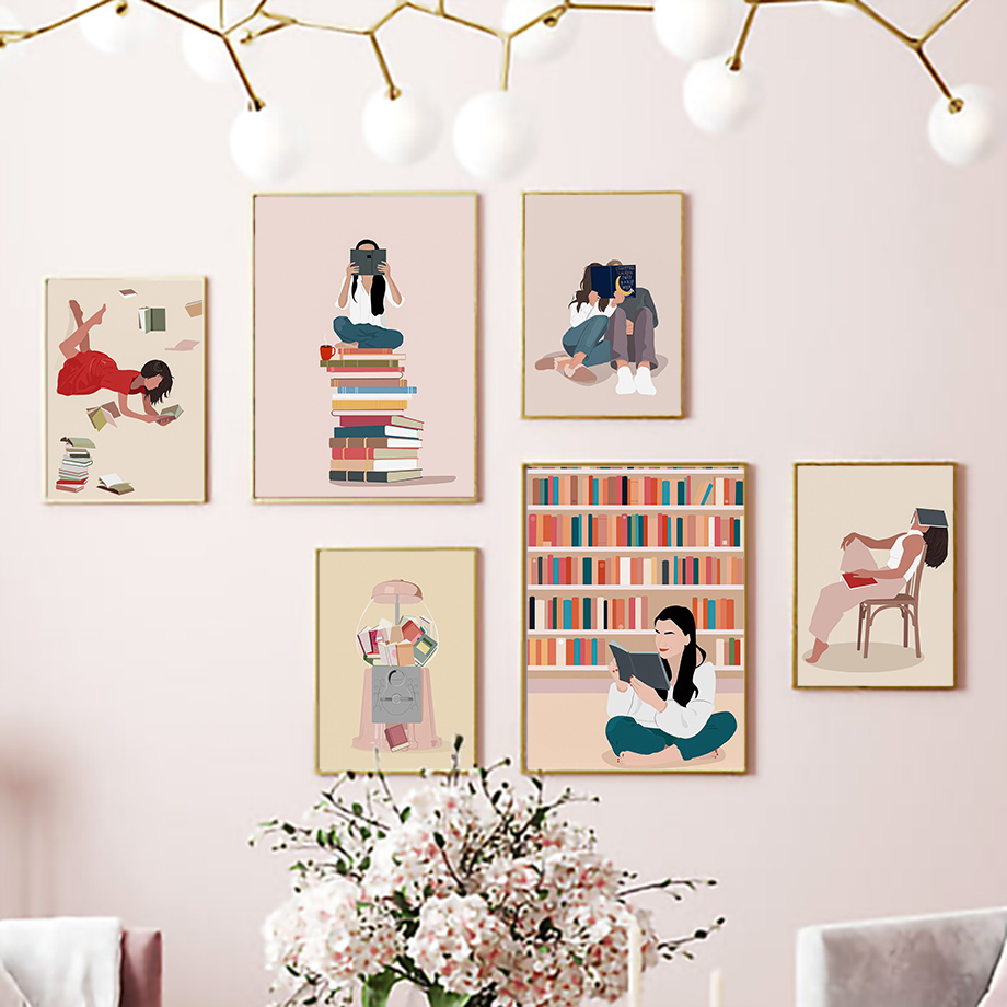 I love Reading  Women Read Jum - Resin Art Book ulasan dan harga
