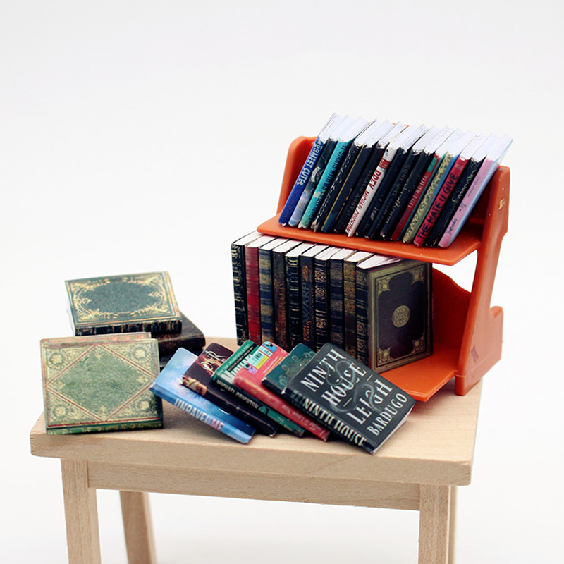 1:12 Simulation Mini Books Boo - Resin Art Book ulasan dan harga