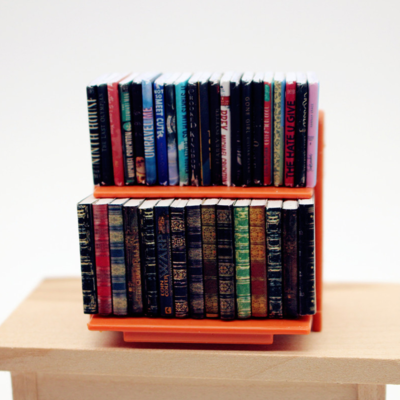 1:12 Simulation Mini Books Boo - Resin Art Book ulasan dan harga