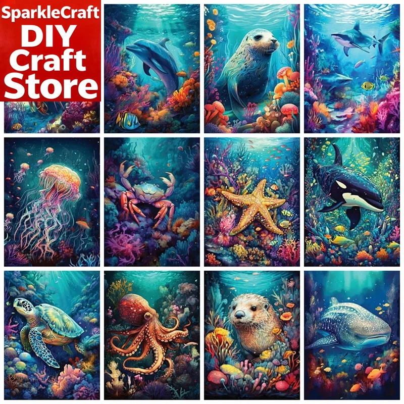 1PC frameless  Full Square Rou - Resin Art Work ulasan dan harga