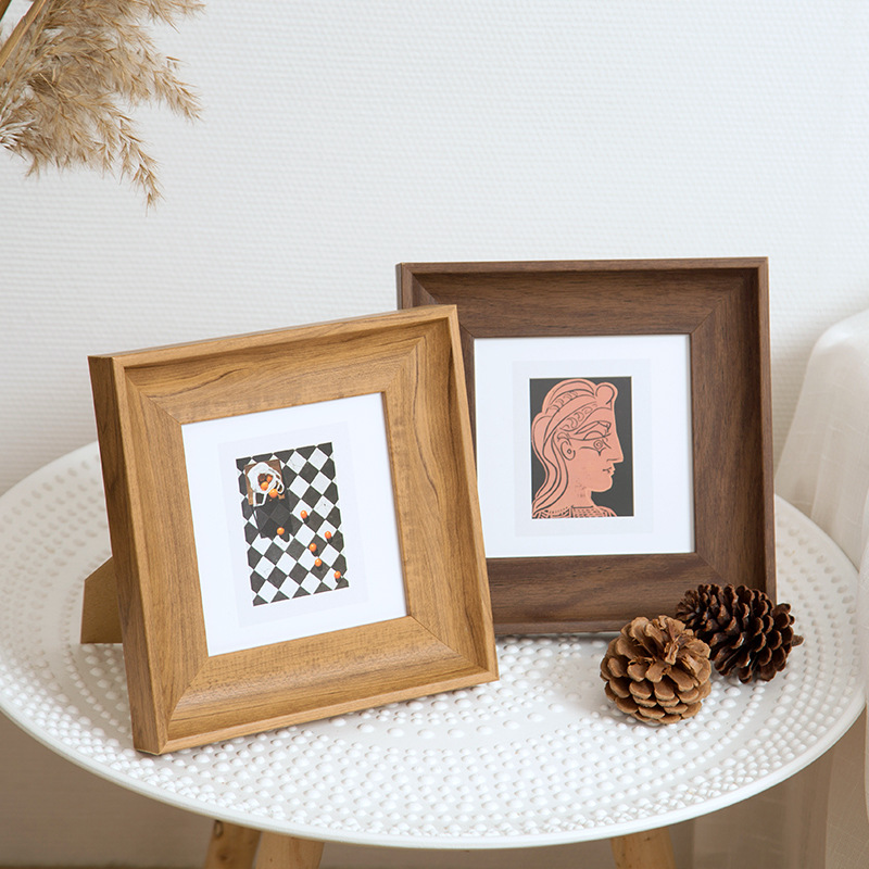 Minimalist Square Photo Frame  - Resin Art Photo Frame ulasan dan harga