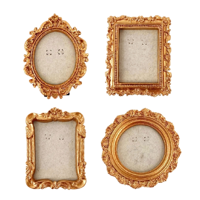 Y1UD Mini Picture Retro Frame  - Resin Art Photo Frame ulasan dan harga