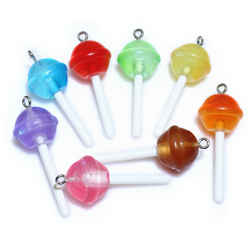 10pcs Resin Pendants Shiny Rou - Resin Art Jewellery Kit ulasan dan harga