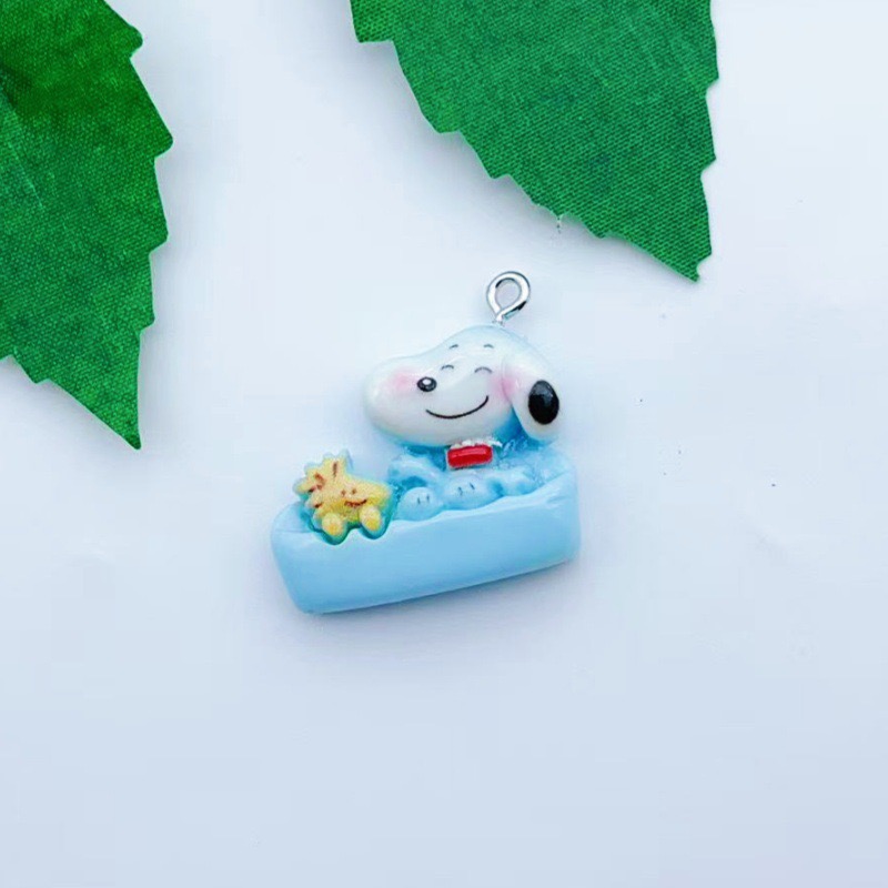 12pcs resin cartoon dog pendan - Resin Art Jewellery Kit ulasan dan harga