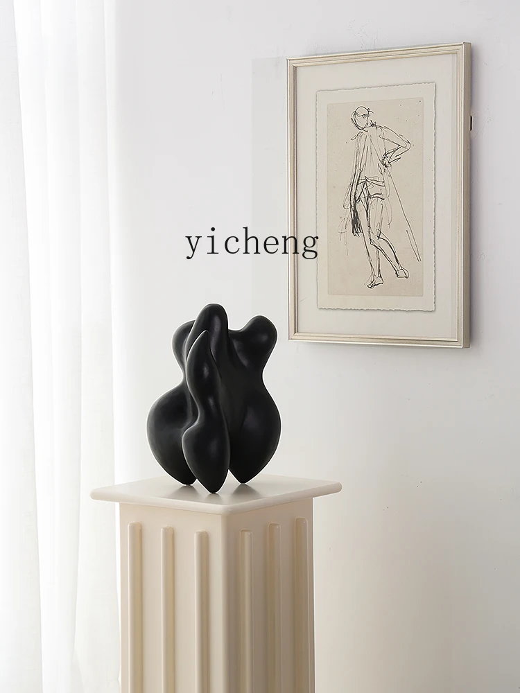 L7- Chinese Sculpture Art Tlet - Resin Art In Floor ulasan dan harga