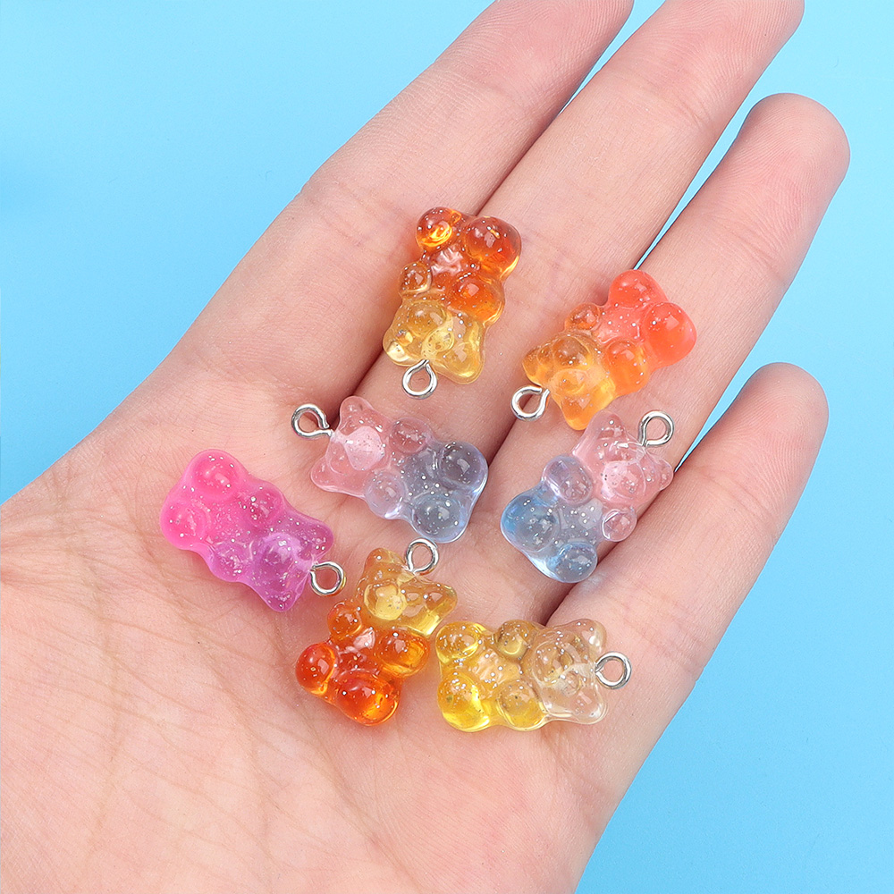 10/30/60pcs Dual Color Resin B - Resin Art Jewellery Kit ulasan dan harga