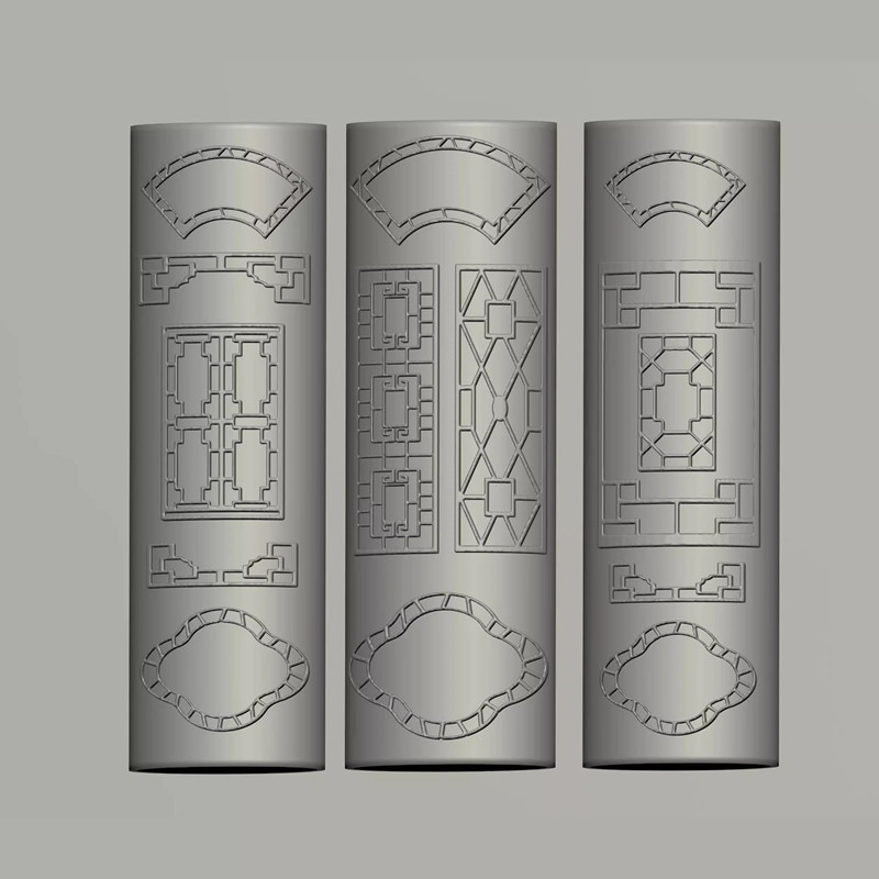 Vintage Chinese Window Tracery - Resin Art Template ulasan dan harga