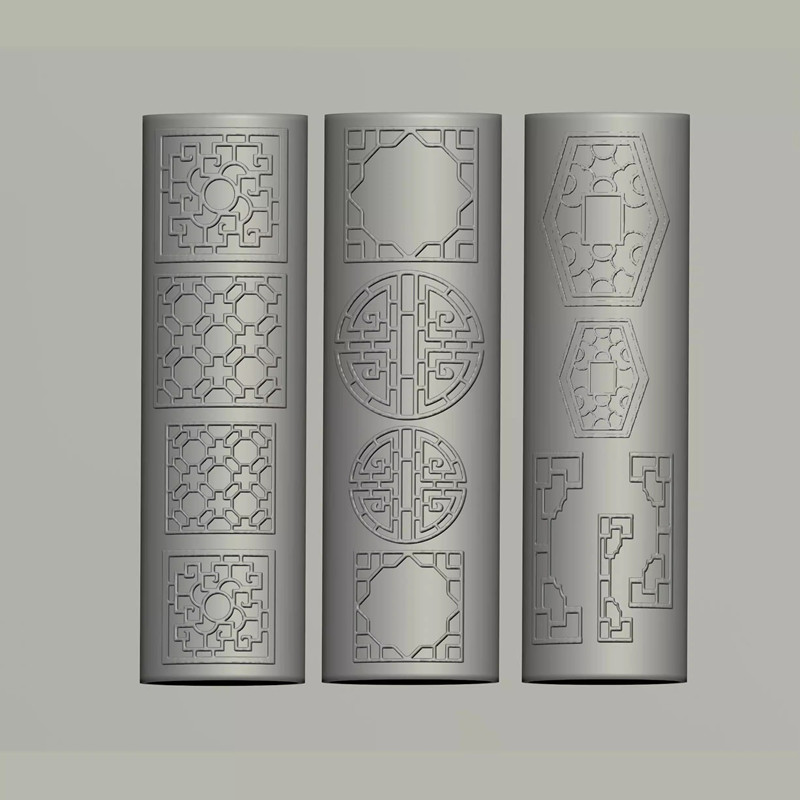 Vintage Chinese Window Tracery - Resin Art Template ulasan dan harga