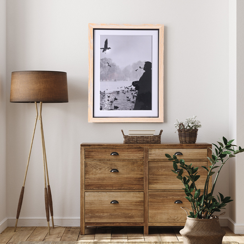 Large Wooden Picture Frame for - Resin Art Photo Frame ulasan dan harga