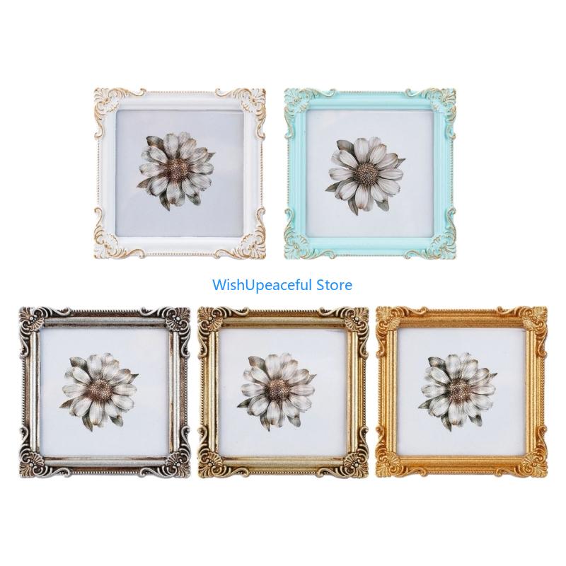 34YA Retro Picture Frame,Decor - Resin Art Photo Frame ulasan dan harga