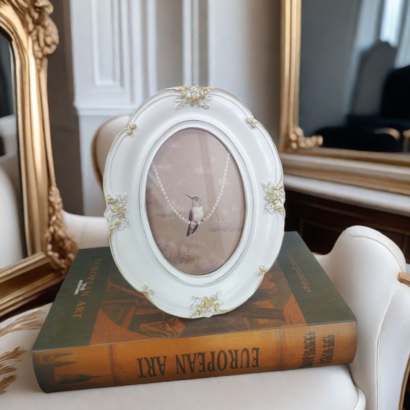 French Vintage Wall Photo Fram - Resin Art Photo Frame ulasan dan harga