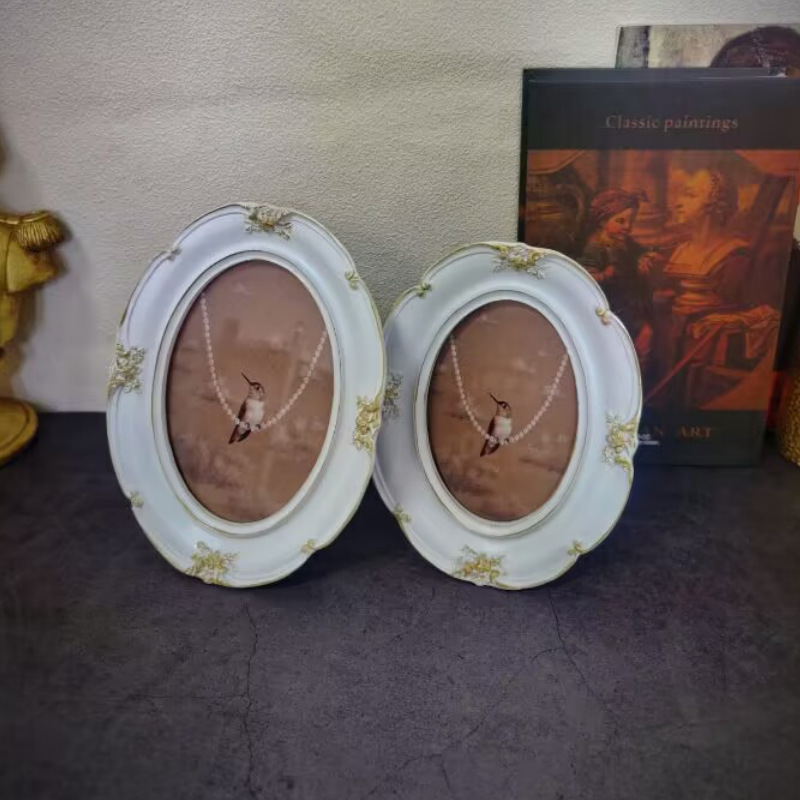 French Vintage Wall Photo Fram - Resin Art Photo Frame ulasan dan harga